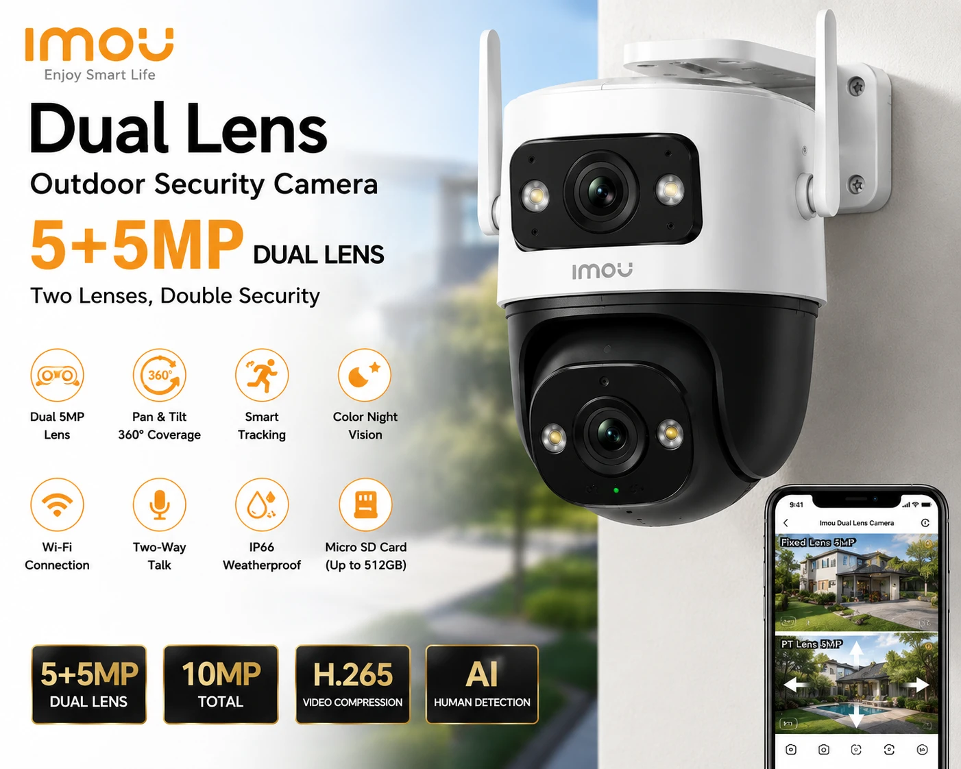 IMOU 10 MP DUAL LENS